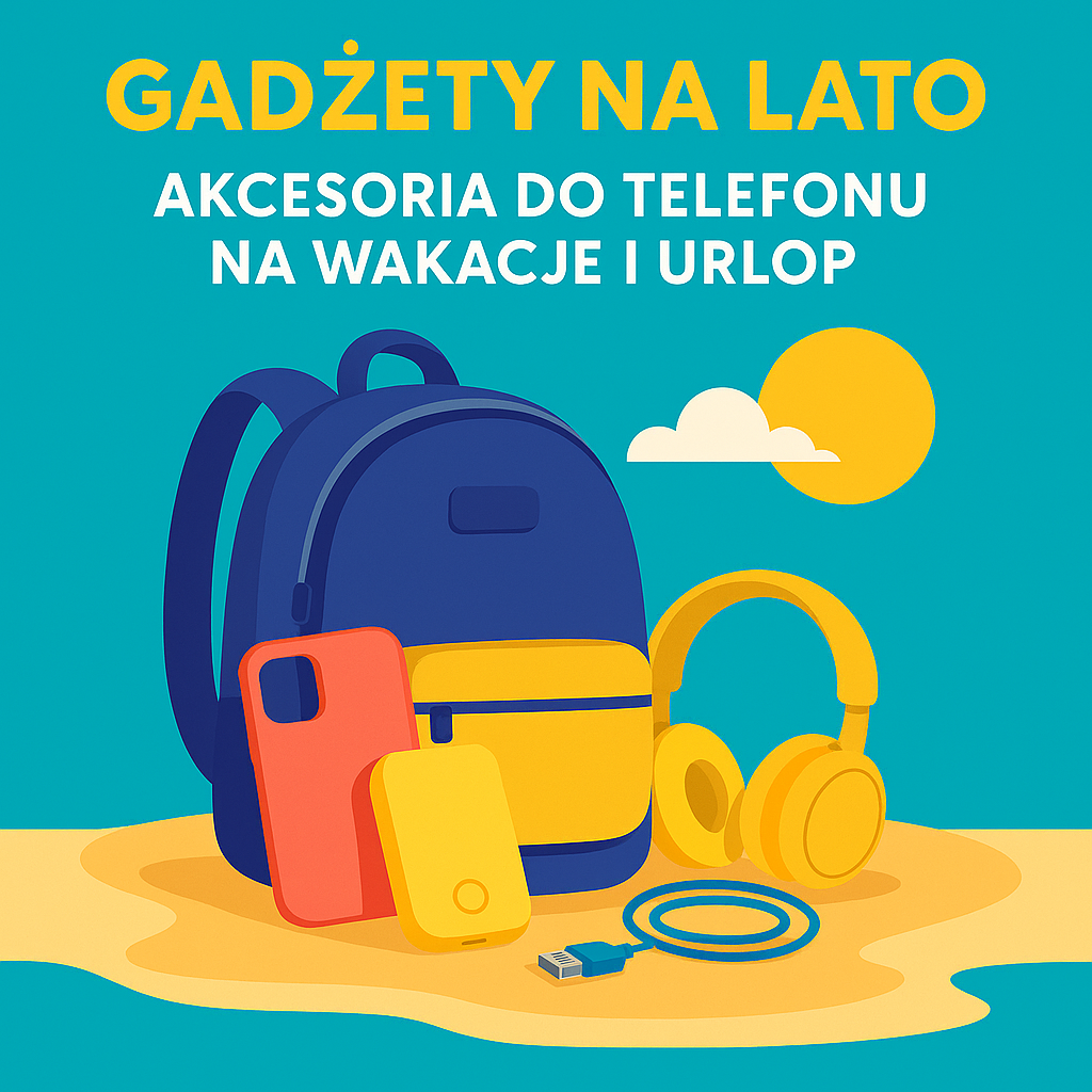 Gadżety na lato 2025 – najlepsze akcesoria do telefonu na wakacje | Akces4tel