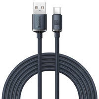 Baseus Crystal Shine Series Fast Charging Data Cable USB to Type-C 100W 2m Black