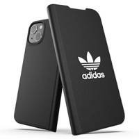 Adidas OR Booklet Case BASIC iPhone 13 6.1 &quot;black and white / black white 47086