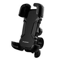 Wozinsky strong phone holder for the handlebar of a bicycle, motorcycle, scooters black (WBHBK6)