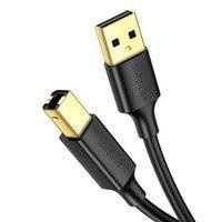 Ugreen kabel przewód USB - USB Typ B (kabel do drukarki) 3m czarny (10351)