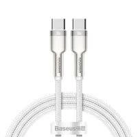 Baseus Cafule Series Metal Data Cable Type-C to Type-C 100W 1m White