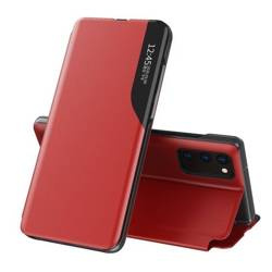 Etui SAMSUNG GALAXY S21+ PLUS Flip Leather Smart View czerwone