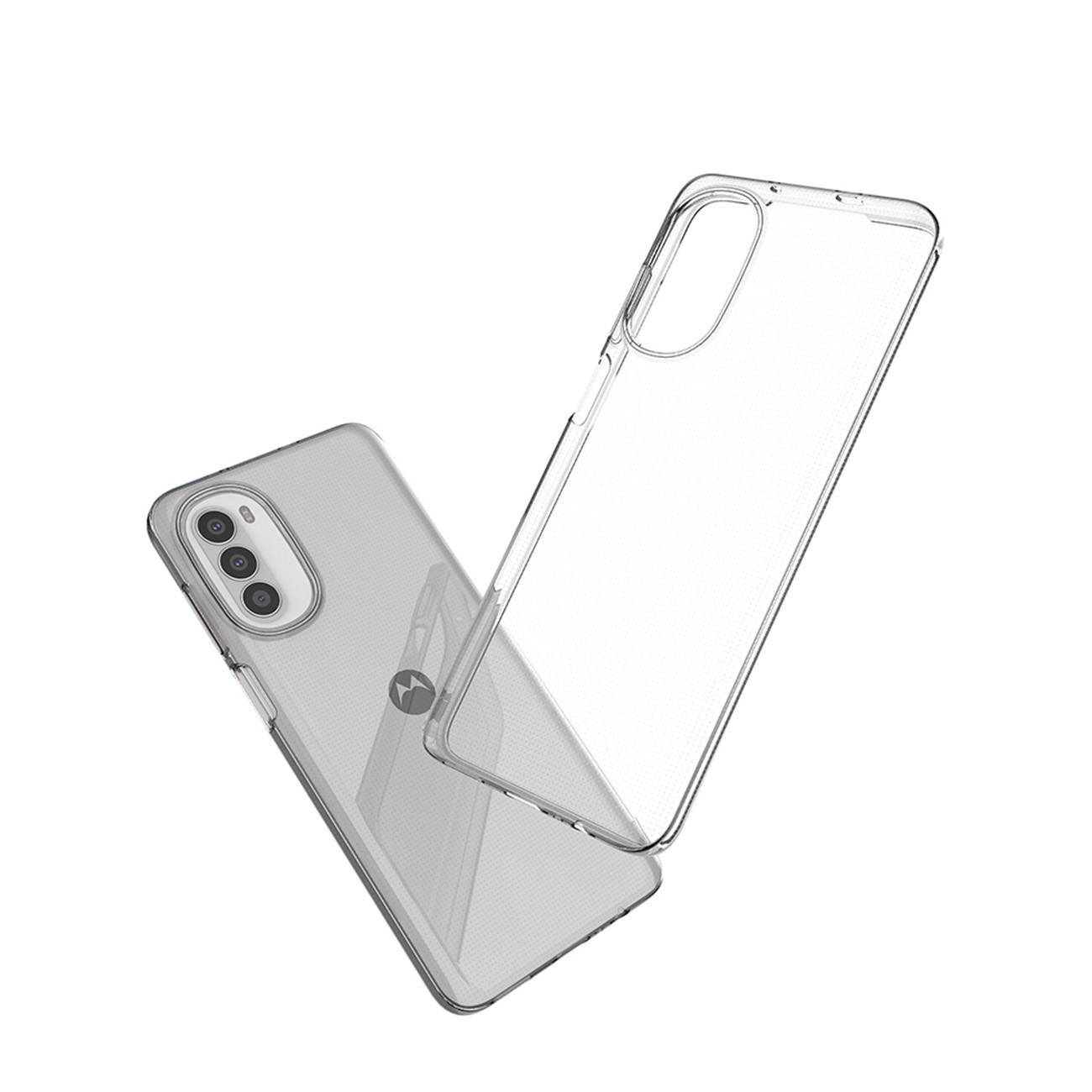 moto g52 back cover transparent