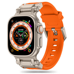 TECH-PROTECT DELTA PRO APPLE WATCH 6 / 7 / 8 / 9 / 10 / SE / ULTRA 1 / 2 (44 / 45 / 46 / 49 MM) ORANGE/TITANIUM