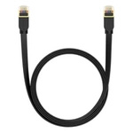 Baseus fast RJ45 cat. network cable. 7 10Gbps 2m flat black