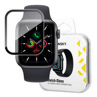 Wozinsky für Apple Watch 6 44mm / Watch 5 44mm / Watch 4 44mm / Watch SE Watch Schwarz