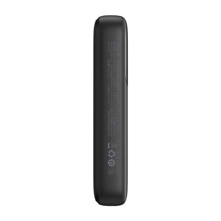 Powerbank Baseus Comet with USB to USB-C cable, 10000mAh, 22.5W (black)