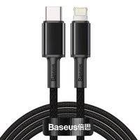 Baseus kabel USB Typ C - Lightning szybkie ładowanie Power Delivery 20 W 2 m czarny (CATLGD-A01)