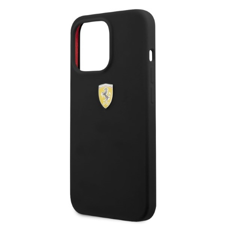 Case IPHONE 13 PRO MAX Ferrari Hardcase Silicone MagSafe (FESSIHMP13XBK) black