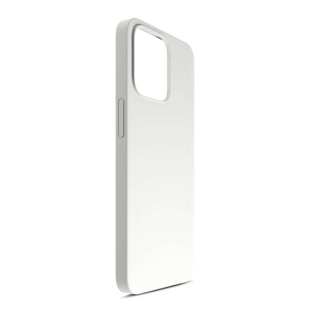 Apple iPhone 13 Pro Max - 3mk Hardy Silicone MagCase Silver-White