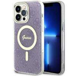 Guess GUHMP14XH4STU iPhone 14 Pro Max 6.7&quot; purple/purple hardcase 4G MagSafe