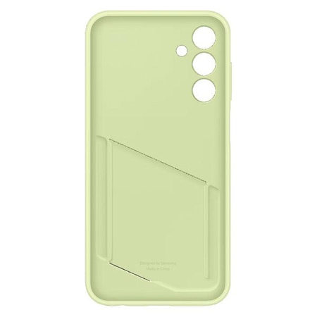 Etui Samsung Card Slot Case EF-OA156TMEGWW z kieszenią na karty do Samsung Galaxy A15 / A15 5G - zielone