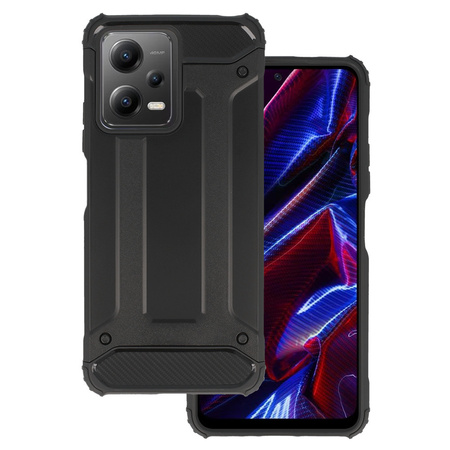 Armor Carbon Case do Xiaomi Redmi Note 12 5G/Poco X5 Czarny