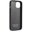 Audi Synthetic Leather iPhone 14 6.1&quot; black/black hardcase AU-TPUPPCIP14-TT/D1-BK