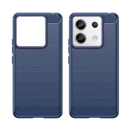 Carbon Case für Xiaomi Redmi Note 13 Pro - blau