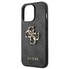 Oryginalne Etui IPHONE 13 PRO MAX 6,7" Guess Hardcase 4G Big Metal Logo GUHCP13X4GMGGR szare