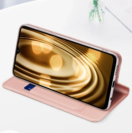 Dux Ducis Skin Pro etui Oppo Reno 8 Pro pokrowiec z klapką portfel na kartę podstawka niebieskie