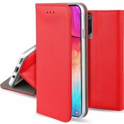 Etui portfel Flip Magnet XIAOMI REDMI NOTE 7 czerwone