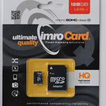 Imro karta pamięci 128GB microSDHC kl. 10 UHS-I + adapter