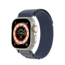 DUX DUCIS GS - pasek nylonowy do Apple Watch 42/44/45/49mm niebieski