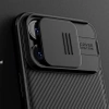 Pancerne etui Nillkin CamShield Pro Magnetic Case do iPhone 15 Pro z osłoną na aparat - fioletowe