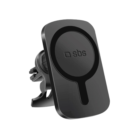 SBS TESUPWIR15WMS Smartphone Holder with Charger Compatible with MagSafe - Black