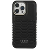 Audi Synthetic Leather MagSafe iPhone 14 Pro 6.1" czarny/black hardcase AU-TPUPCMIP14P-GT/D3-BK