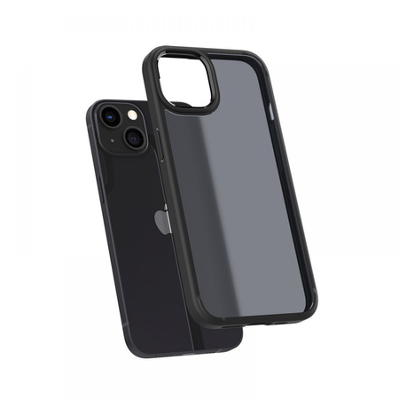 SPIGEN ULTRA HYBRID IPHONE 13 MATTE FROST BLACK