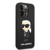 Karl Lagerfeld Silicone NFT Ikonik - Etui iPhone 14 Pro Max (czarny)