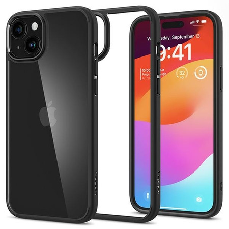 Spigen ULTRA HYBRID IPHONE 15 PLUS MATTSCHWARZ