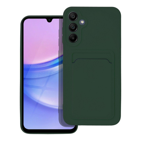 Futerał CARD CASE do SAMSUNG A15 5G zielony