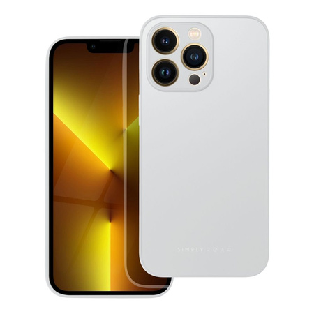 Futerał Roar Matte Glass Case - do iPhone XS stalowy