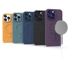 MagSafe Woven Case for iPhone 15 - navy blue