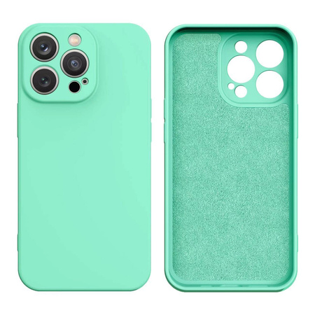 Silicone case for Xiaomi Redmi Note 11 / Note 11S silicone cover mint green