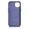 iCarer Case Leather genuine leather case for iPhone 14 hellviolett (WMI14220705-LP) (MagSafe compatible)