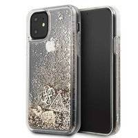 Guess GUOHCN61GLHFLGO iPhone 11 gold/złoty hardcase Glitter Charms