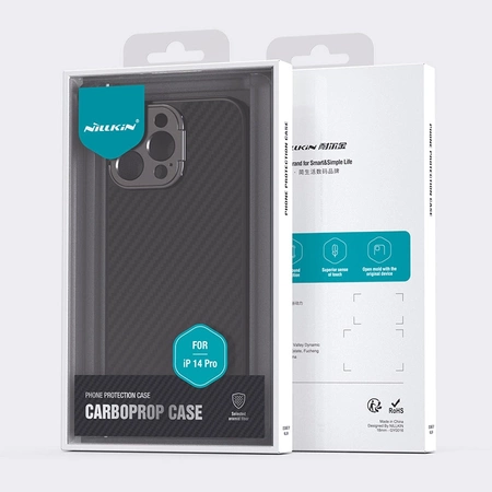 Wytrzymałe etui Nillkin CarboProp Case do iPhone 14 Pro Max - czarne