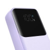 Joyroom powerbank 30W 10000mAh with built-in Lightning and USB-C cables purple (JR-PBC06)