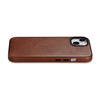 iCarer Case Leather genuine leather case for iPhone 14 Plus braun (WMI14220703-RB) (MagSafe compatible)