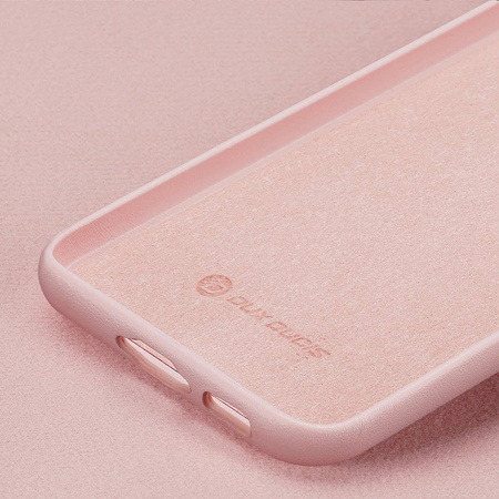 Dux Ducis Grit Hülle für Samsung Galaxy S23+ Elegante Hülle aus Kunstleder MagSafe Pink