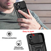 Slide Camera Armor Case do Motorola Moto G04 Czarny