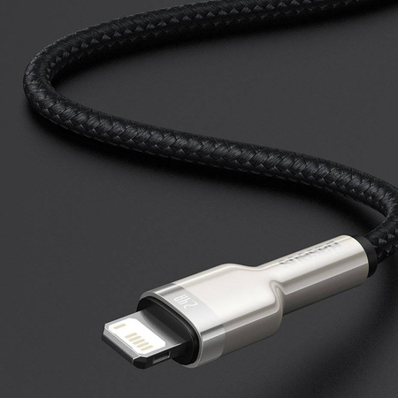 Baseus Cafule Series Metal Data Cable USB to IP 2.4A 1m Black