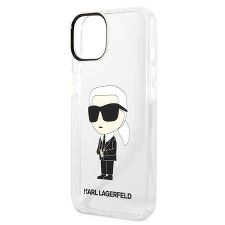 Karl Lagerfeld IML NFT Ikonik - Etui iPhone 14 Plus (przezroczysty)