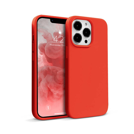 Crong Color Cover - Etui iPhone 13 Pro (czerwony)