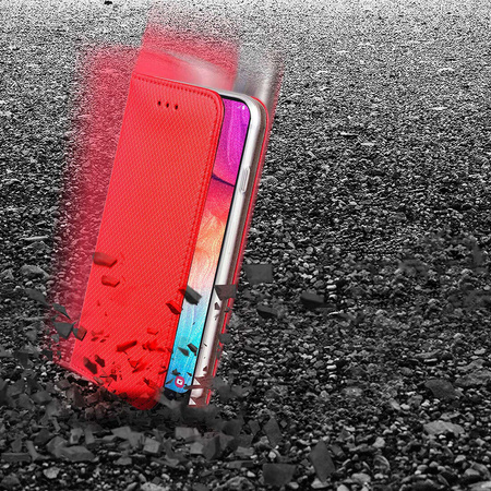 Case XIAOMI REDMI NOTE 12 4G Flip Magnet red