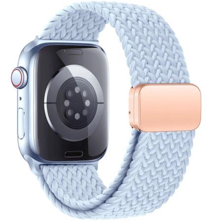 Pasek Tech-Protect Nylonmag do Apple Watch 4 / 5 / 6 / 7 / 8 / 9 / SE / Ultra 1 / 2 (42 / 44 / 45 / 49 MM) - błękitny