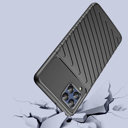 Thunder Case flexible gepanzerte Hülle für Samsung Galaxy M53 5G schwarz