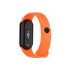 Pasek Silikonowy Mi Band 8 / M8 (3), ORANGE / POMARAŃCZOWY