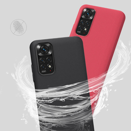 Nillkin Super Frosted Shield wytrzymałe etui pokrowiec Xiaomi Poco M4 Pro 5G czarny